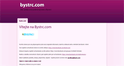 Desktop Screenshot of bystrc.com